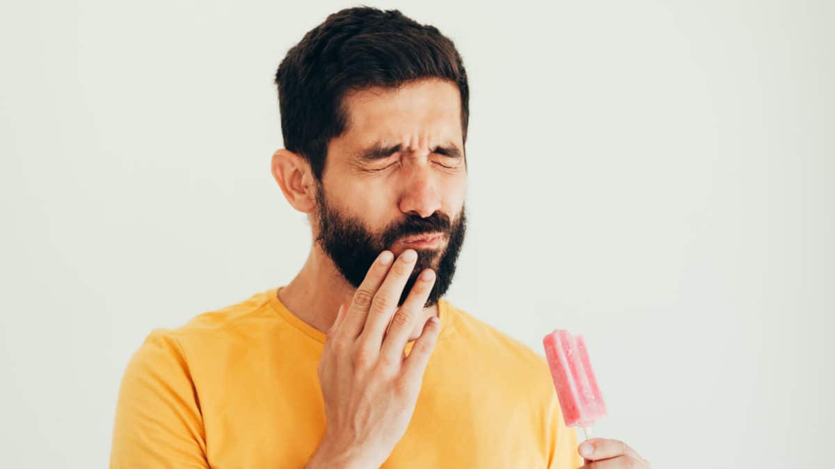 Washington MI dentist patient with sensitive teeth